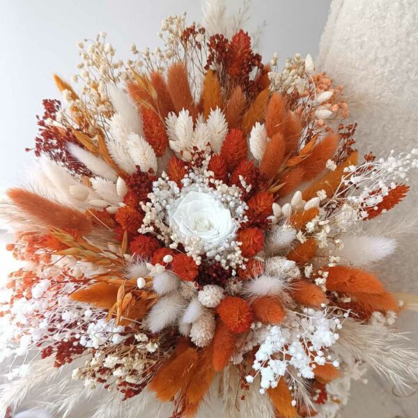 Bouquet de fleur Mariage terracotta