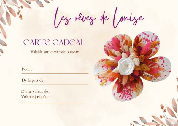 Carte cadeau